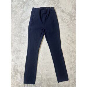 Rag & Bone Navy Blue Stretch Pants Size 0 Slim Fit Imported Fabric
